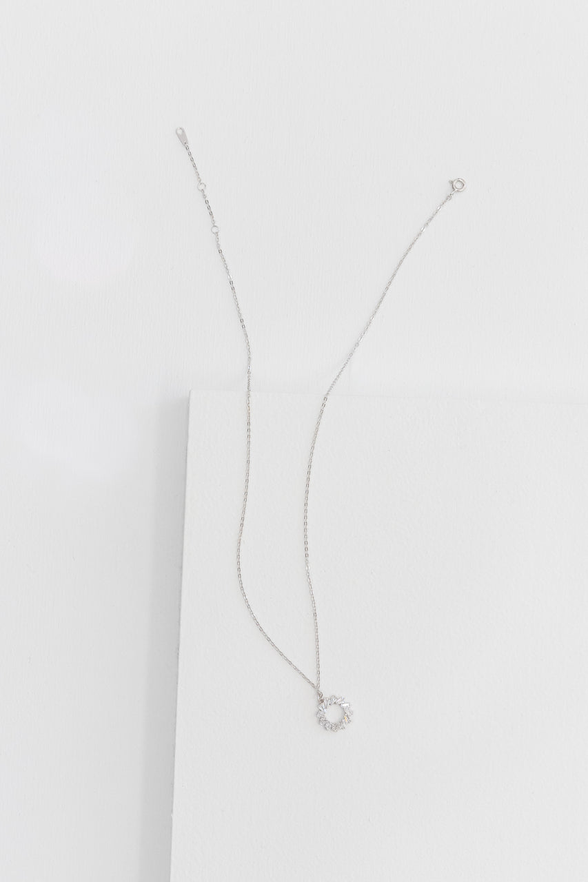 Glamour Ring Necklace | Silver (sterl.)