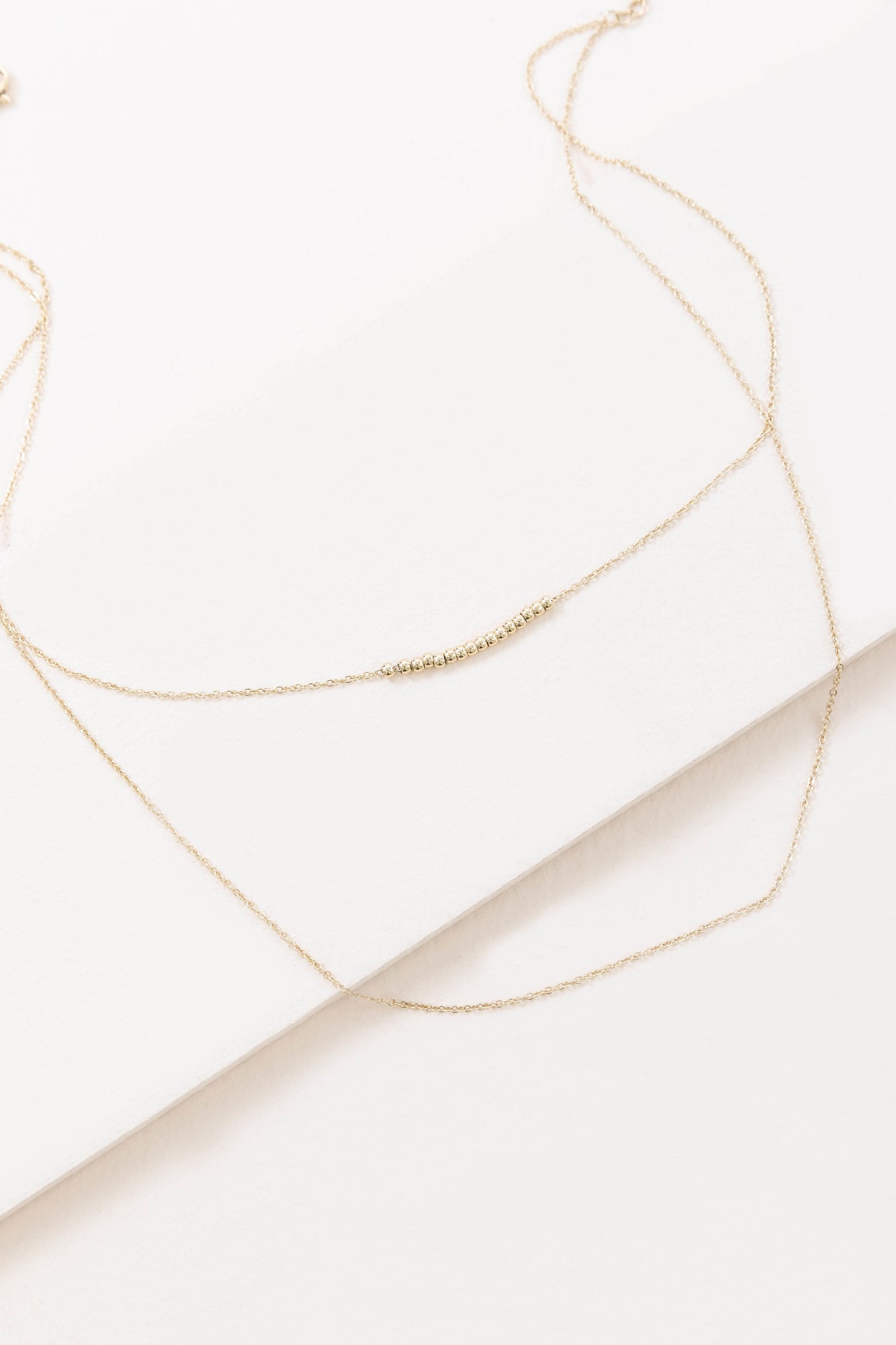Bailey Layered Necklace (14K)