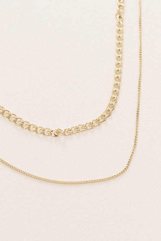 Through Thick and Thin Necklace (14K)