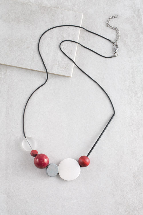 Ethos Necklace | Red