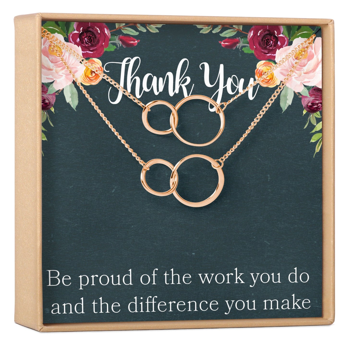 Thank You Necklace, Multiple Styles
