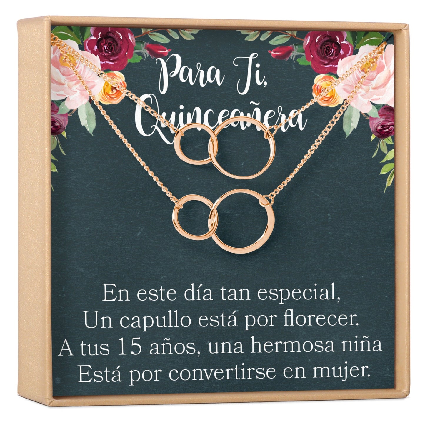 Quincea&ntilde;era Necklace, Multiple Styles