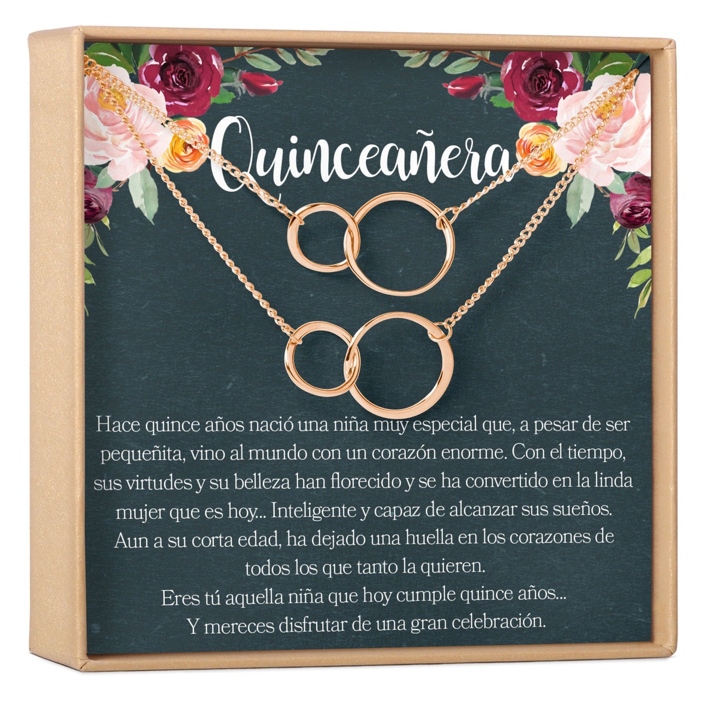 Quincea&ntilde;era Necklace, Multiple Styles
