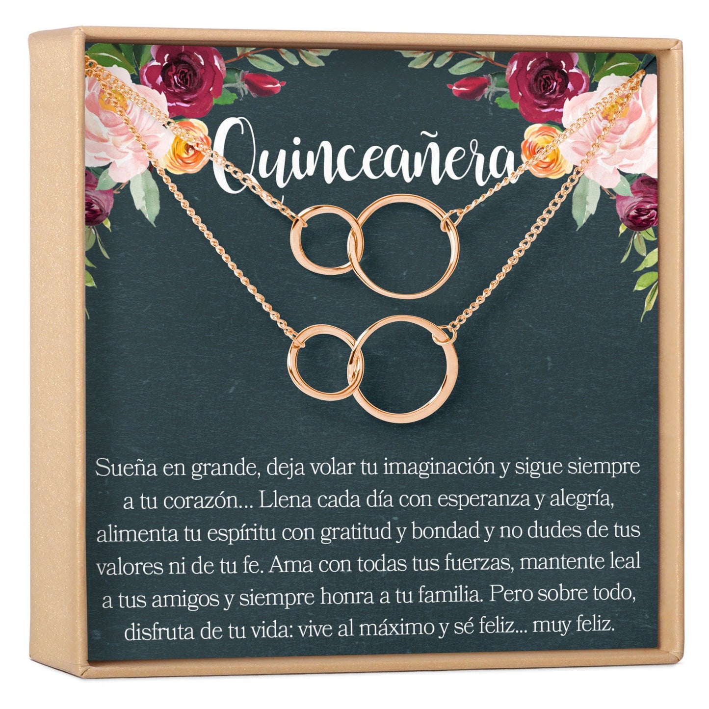 Quincea&ntilde;era Necklace, Multiple Styles