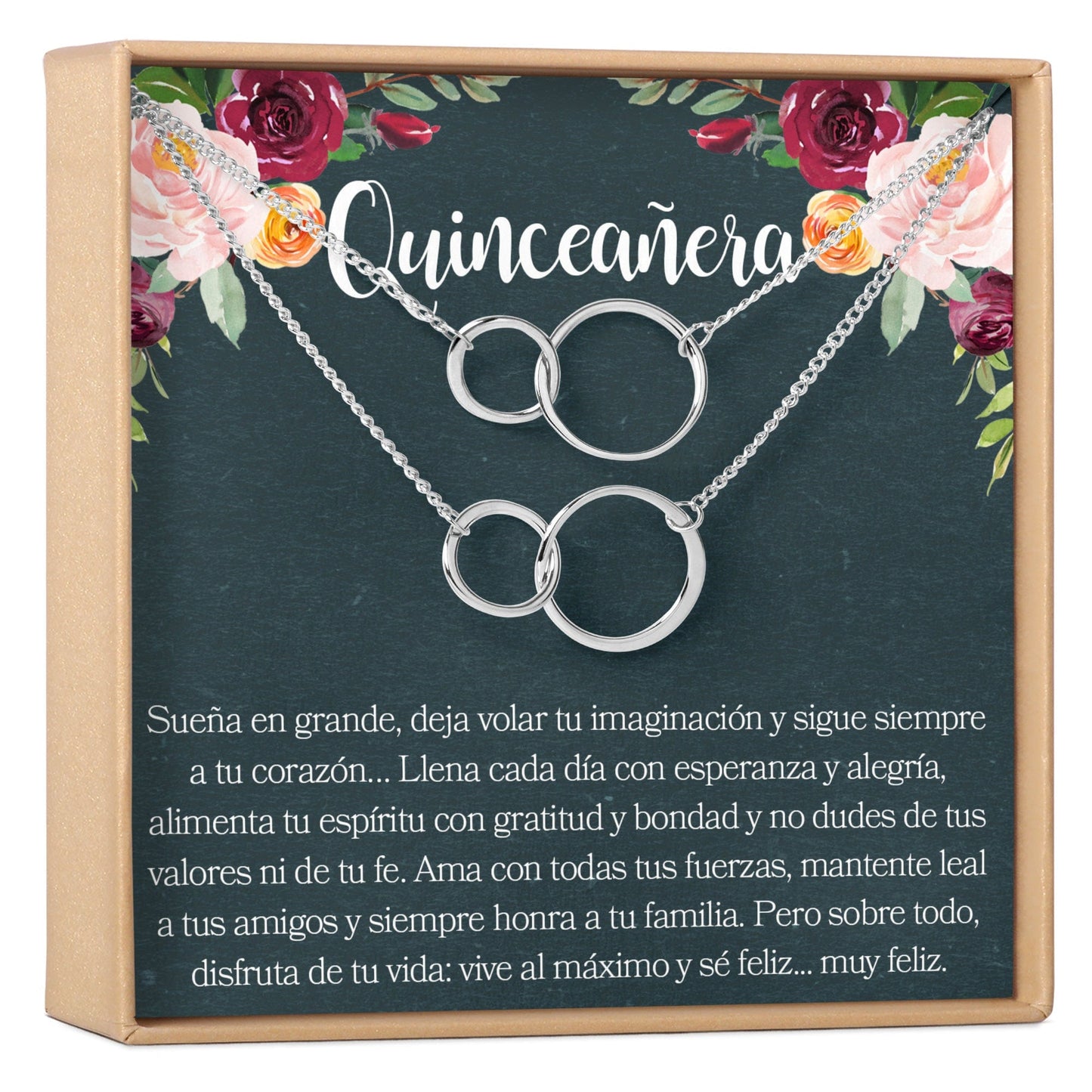 Quincea&ntilde;era Necklace, Multiple Styles