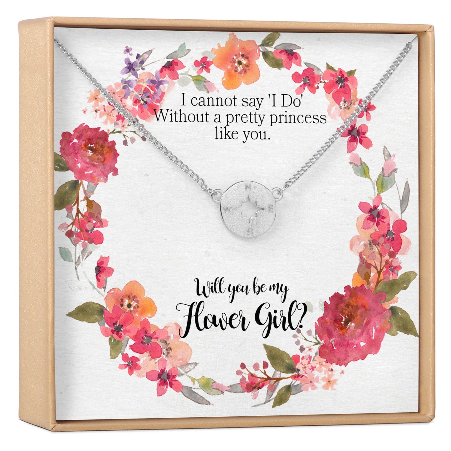 Flower Girl Necklace, Multiple Styles