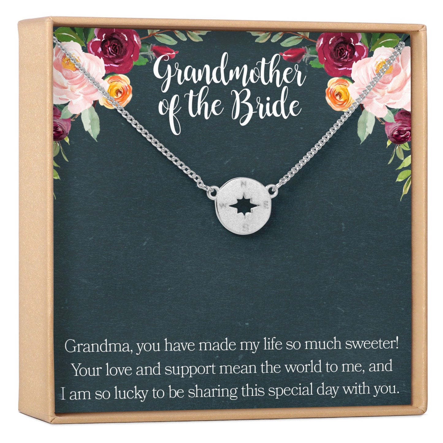Grandmother of the Bride Necklace, Multiple Styles