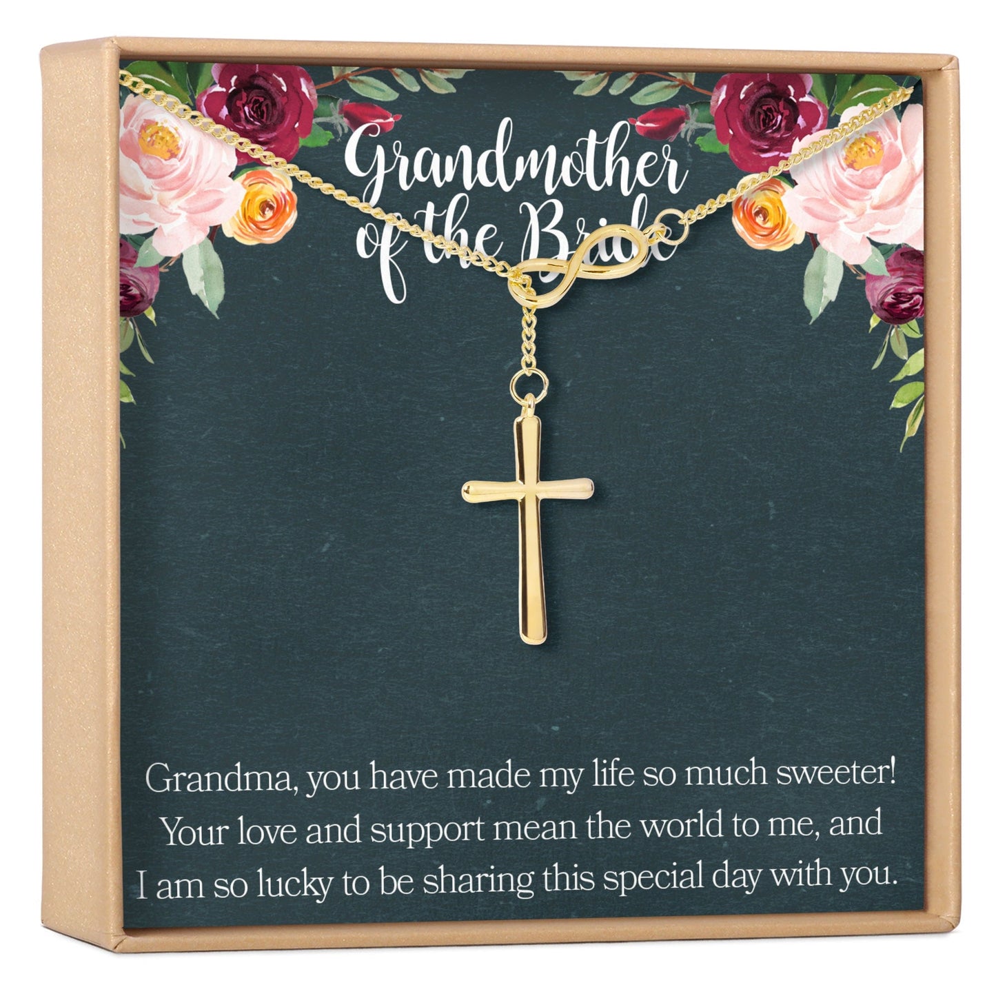 Grandmother of the Bride Necklace, Multiple Styles