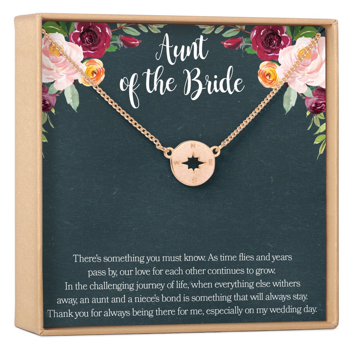 Aunt of the Bride Necklace, Multiple Styles