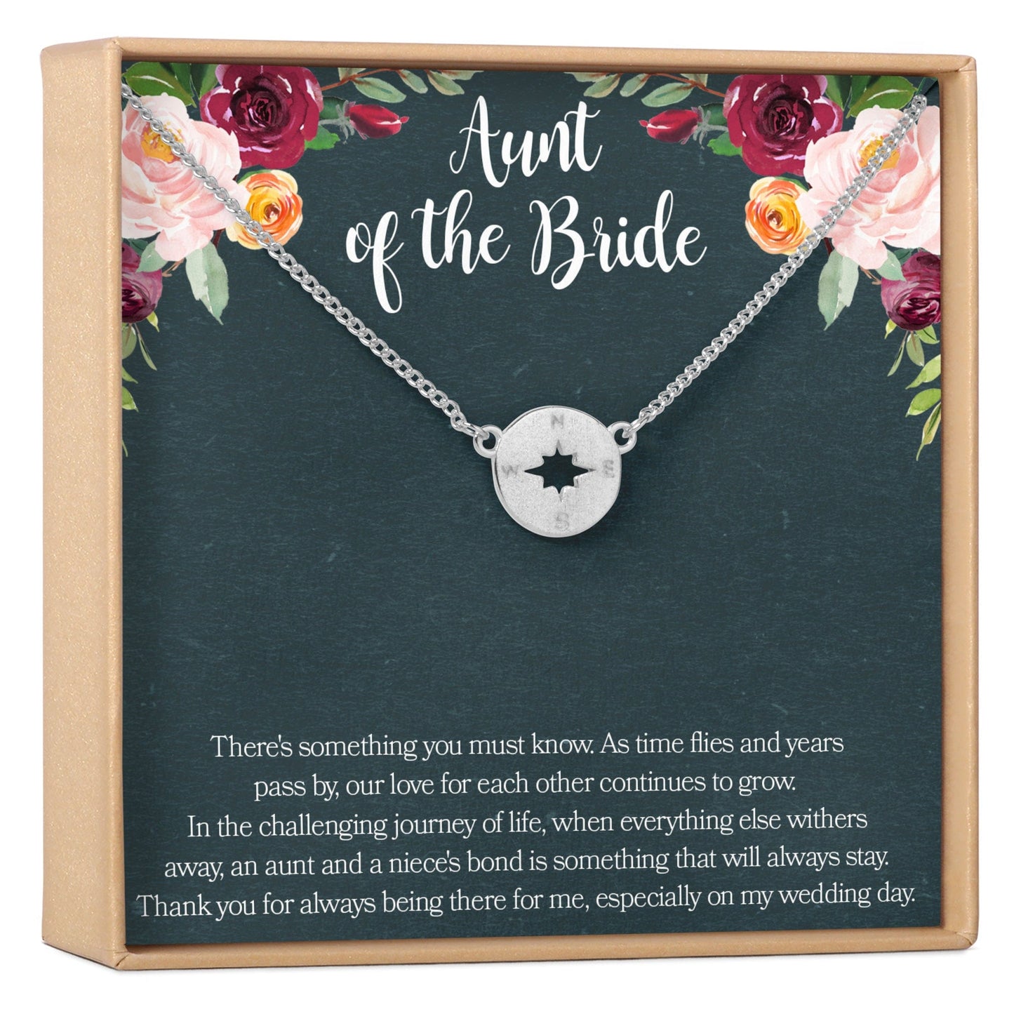 Aunt of the Bride Necklace, Multiple Styles
