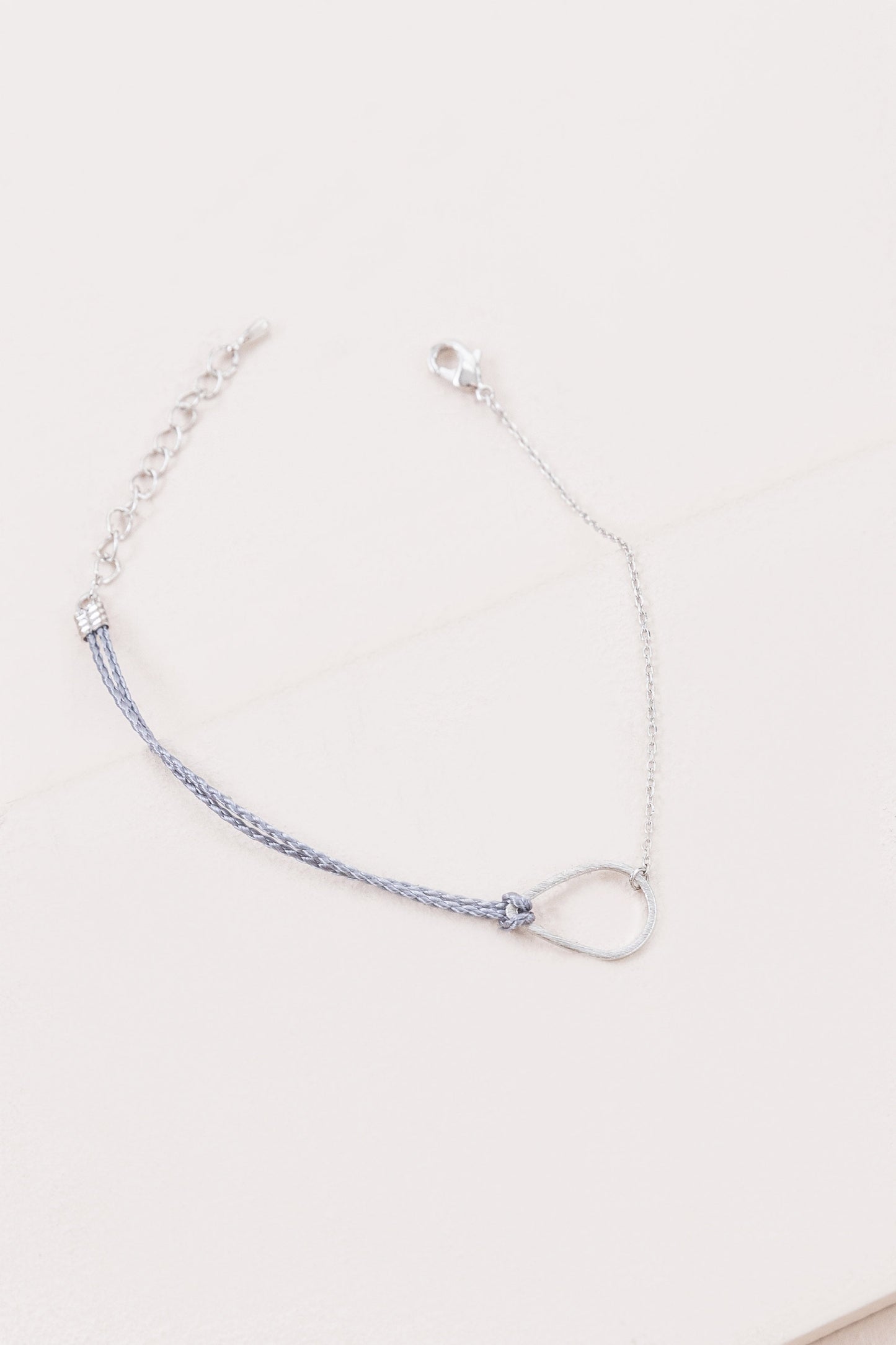 Tear Rope Charm Bracelet