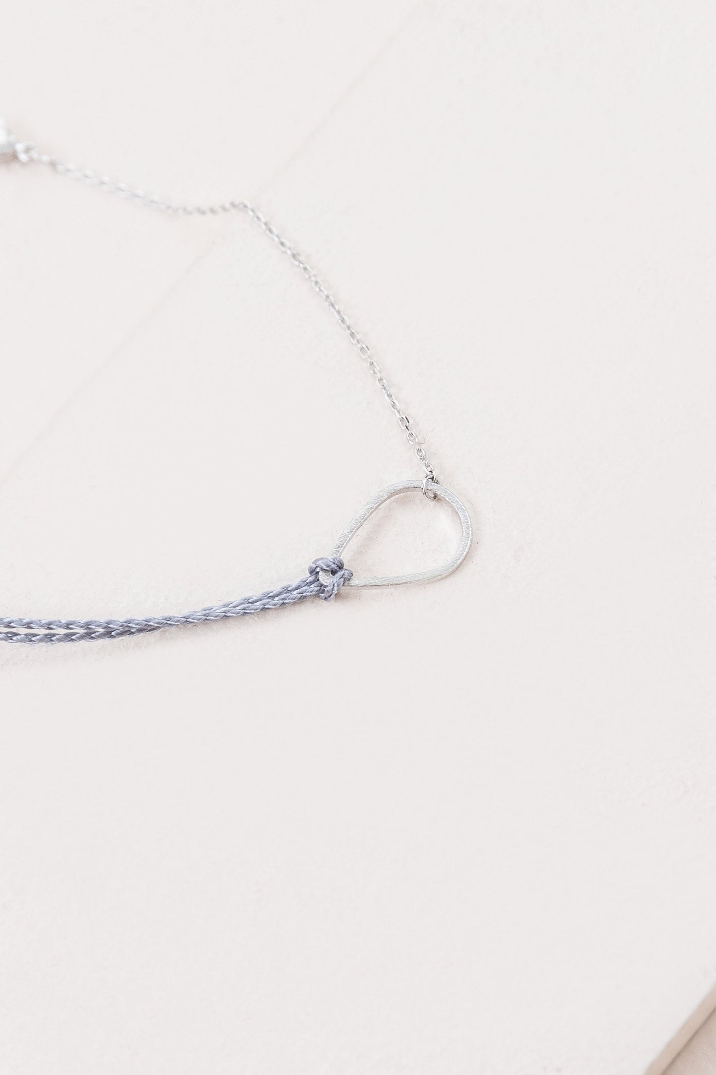 Tear Rope Charm Bracelet