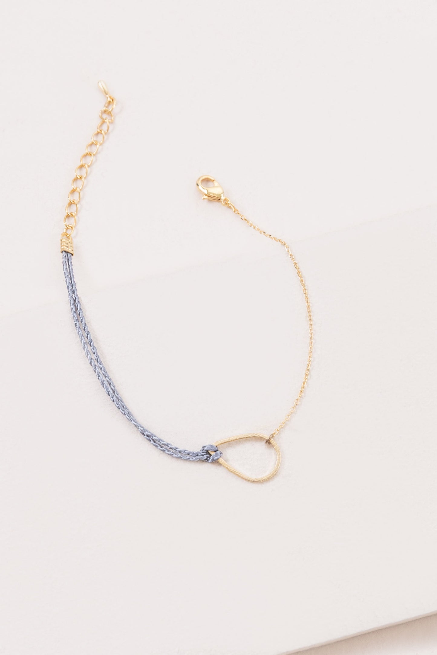 Tear Rope Charm Bracelet