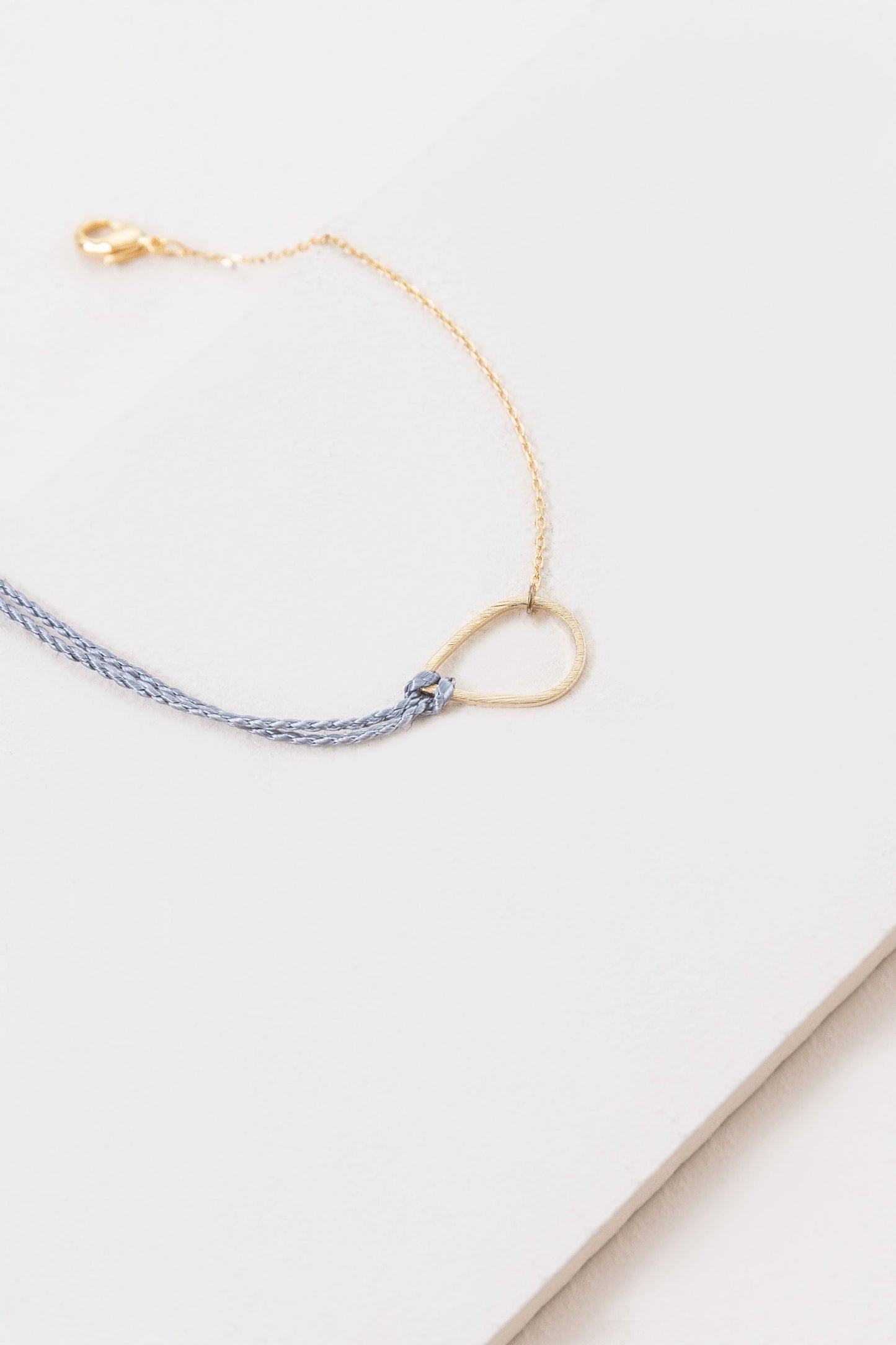 Tear Rope Charm Bracelet