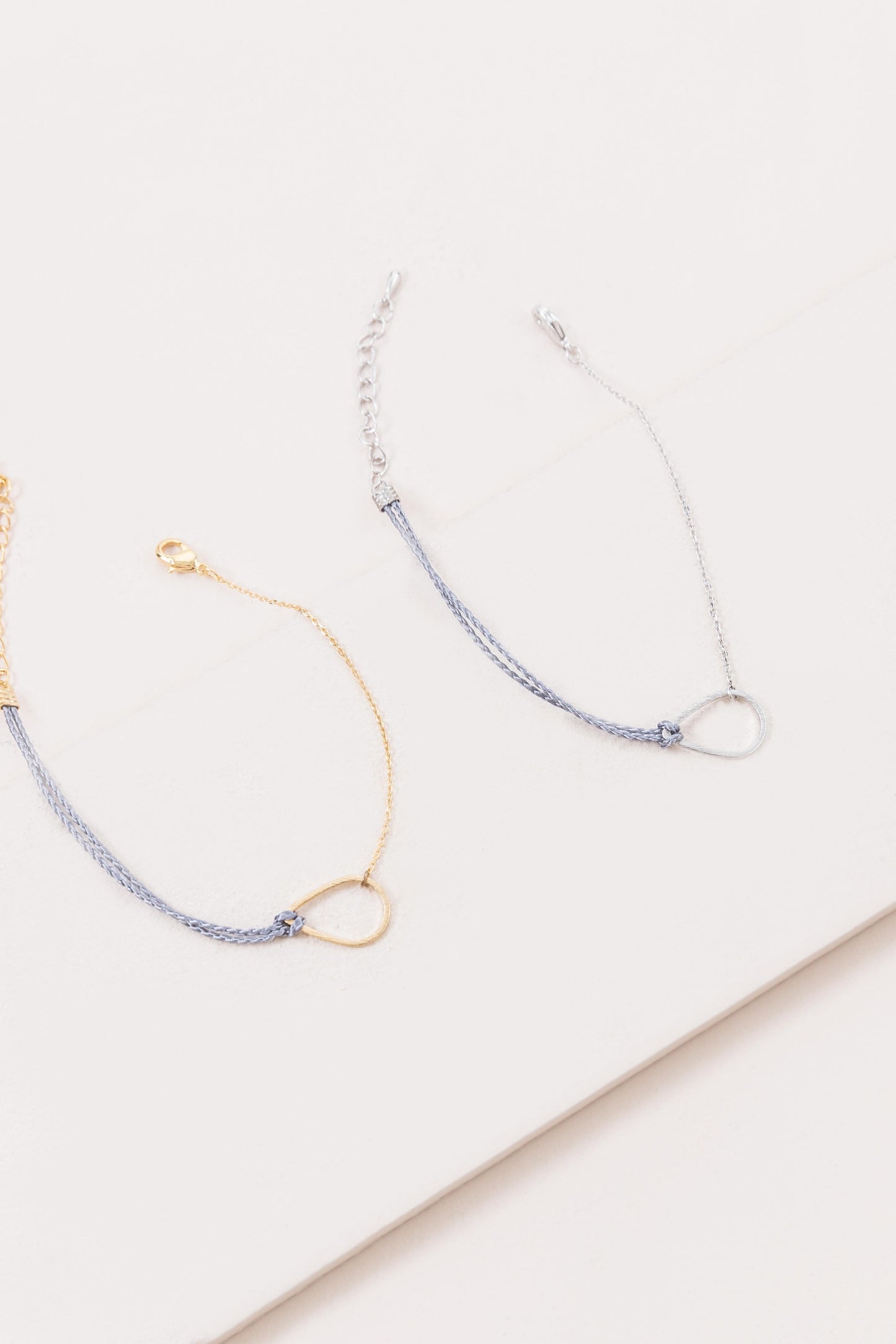 Tear Rope Charm Bracelet