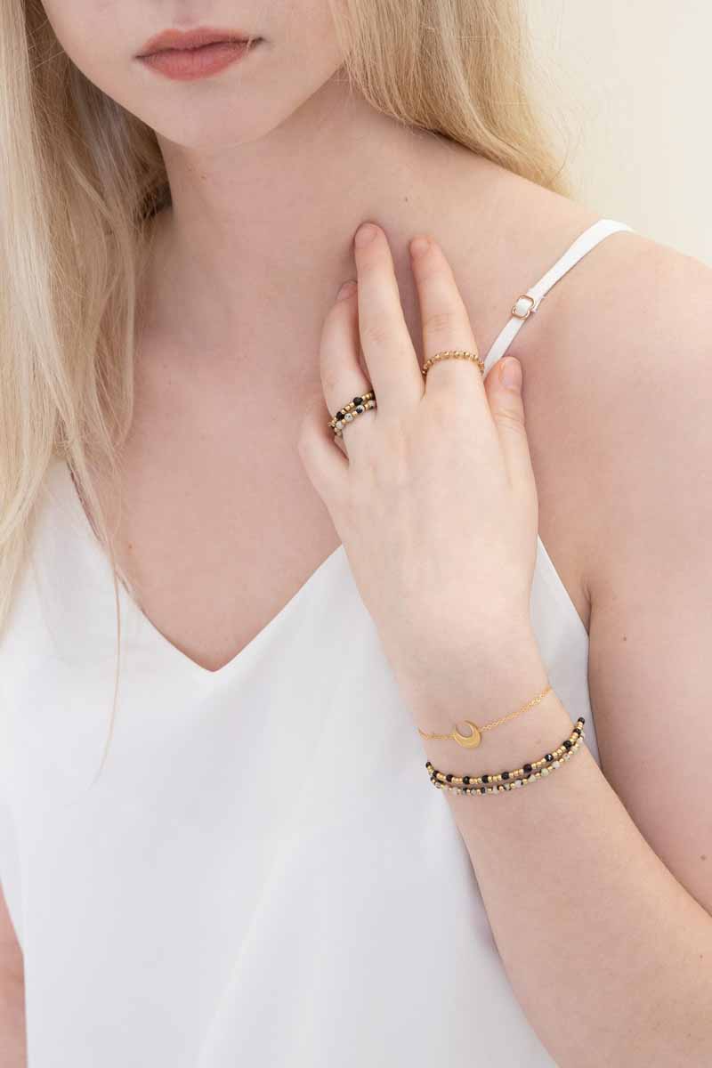 Over the Moon Bracelet (18K)