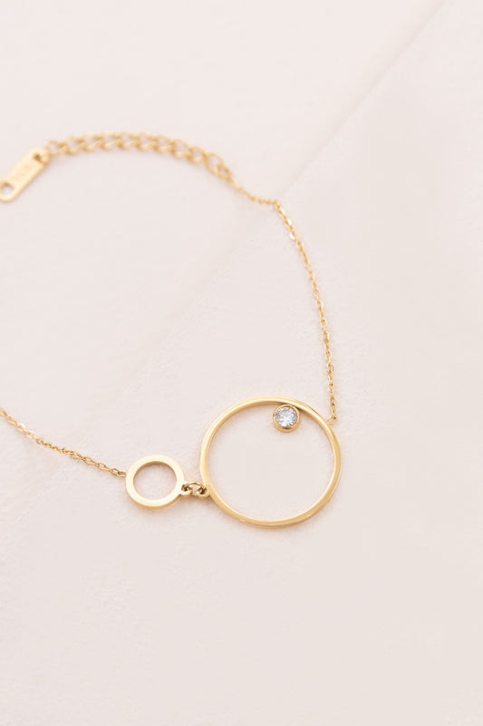 Come Around Stone Bracelet (18K)