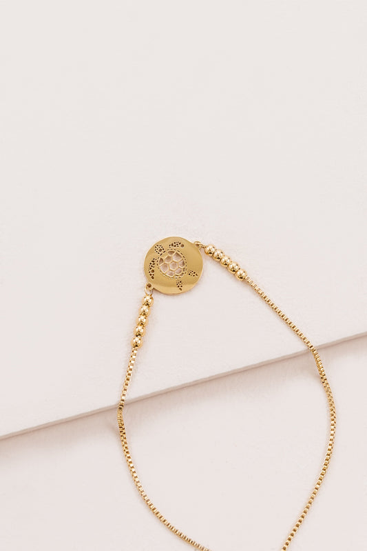 Sea Life Bolo Bracelet (18K)