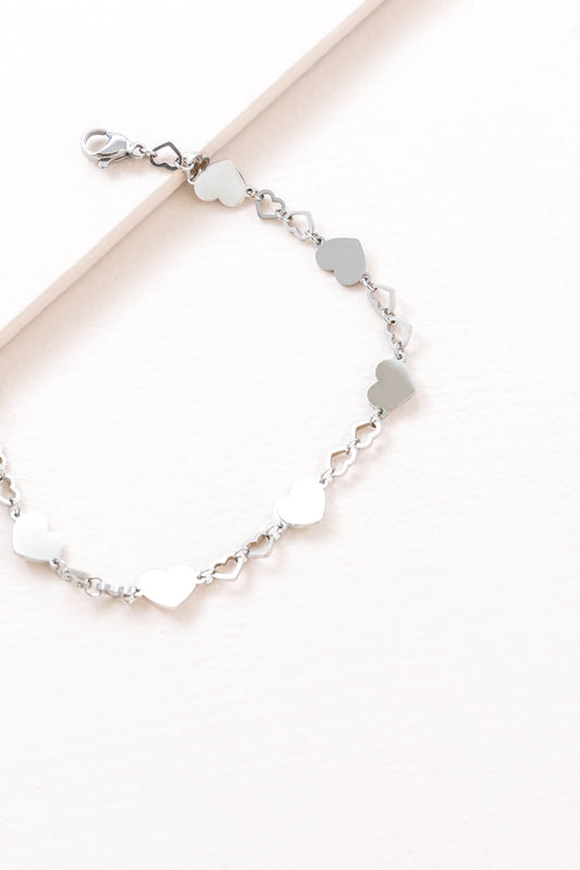 Take Heart Bracelet | Silver