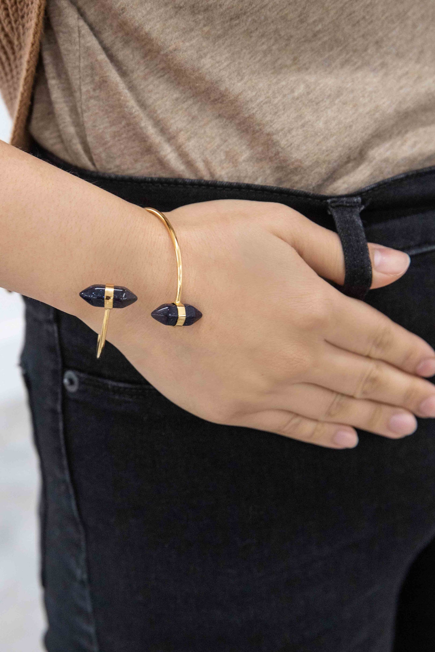 Quartz Stud Cuff