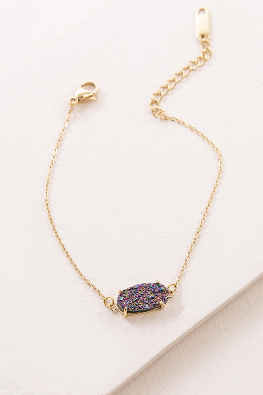 Marquise Druzy Bracelet | Mystic (14K)
