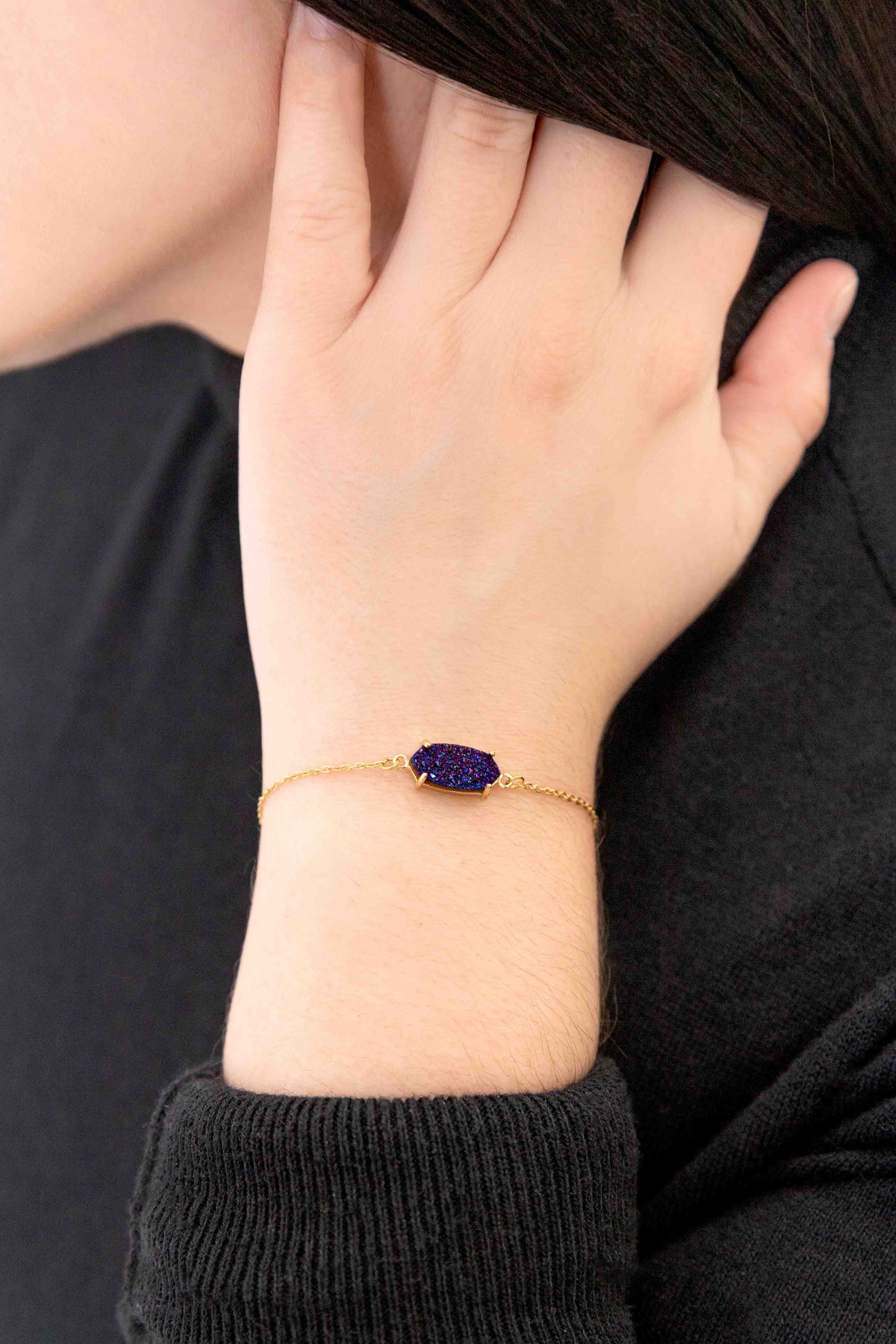 Marquise Druzy Bracelet | Cosmic (14K)