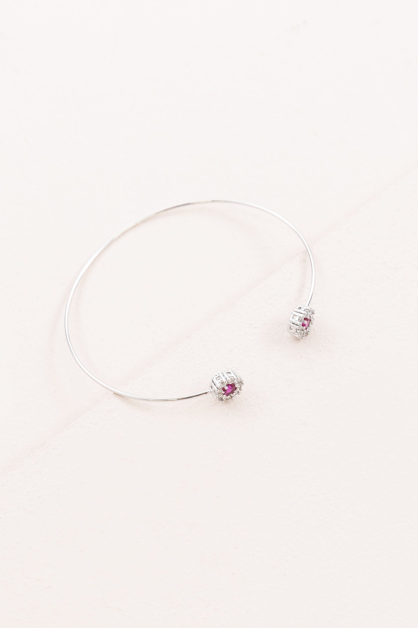 Pink Floral Cuff