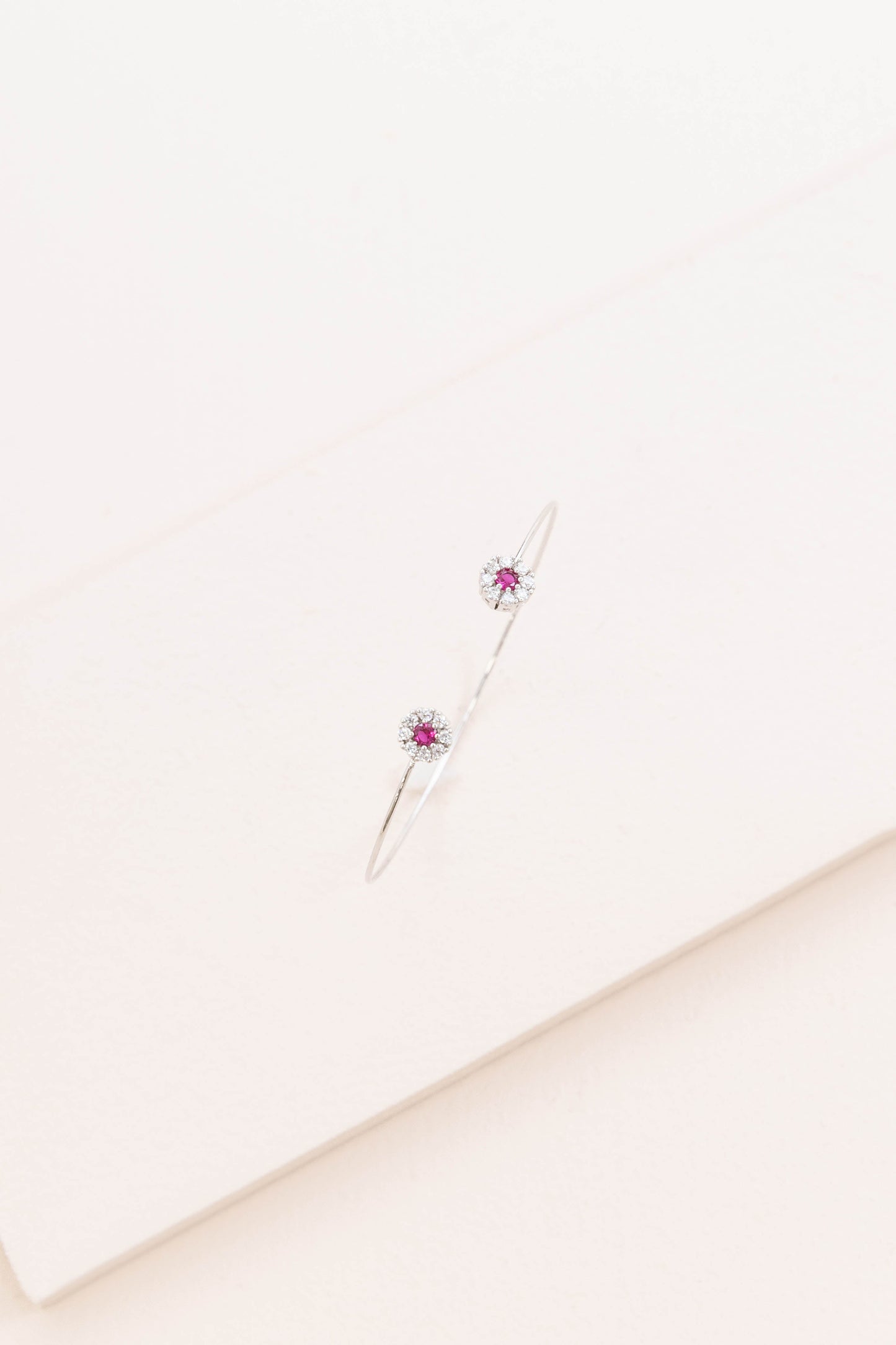 Pink Floral Cuff