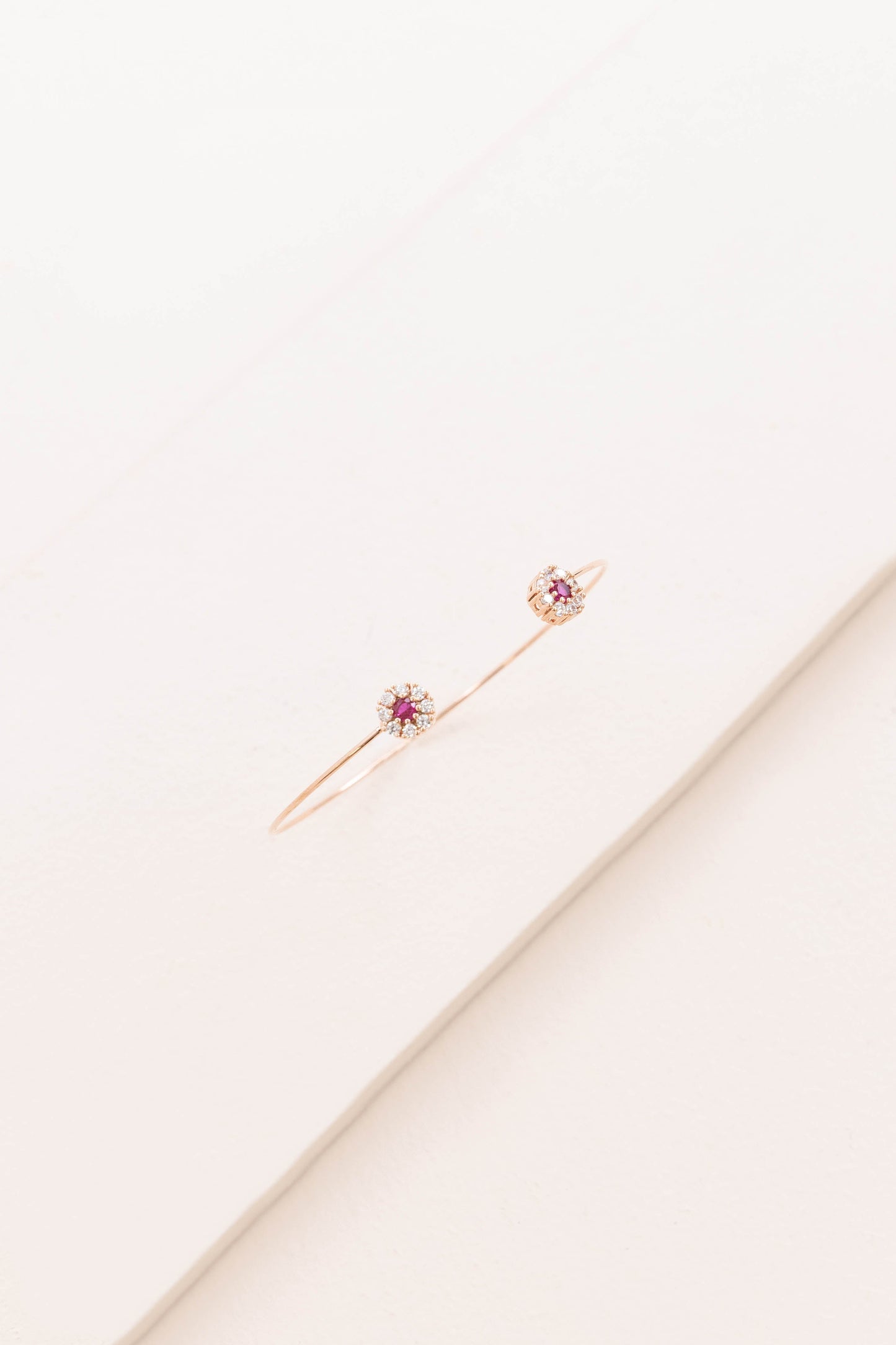 Pink Floral Cuff