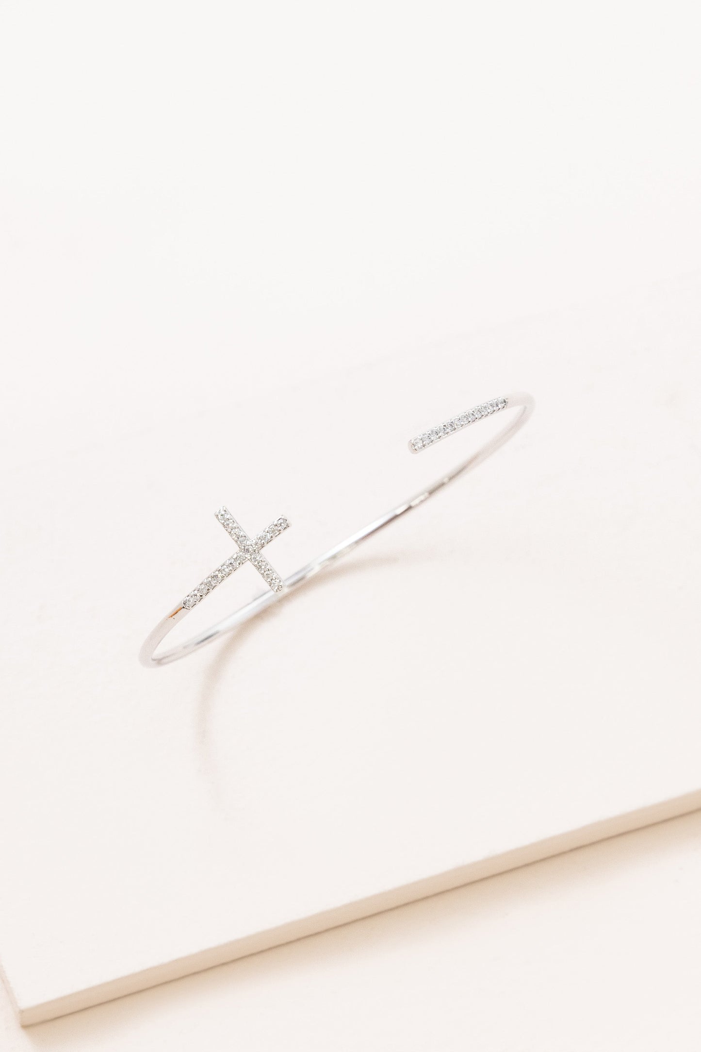 Cross Cuff Bracelet