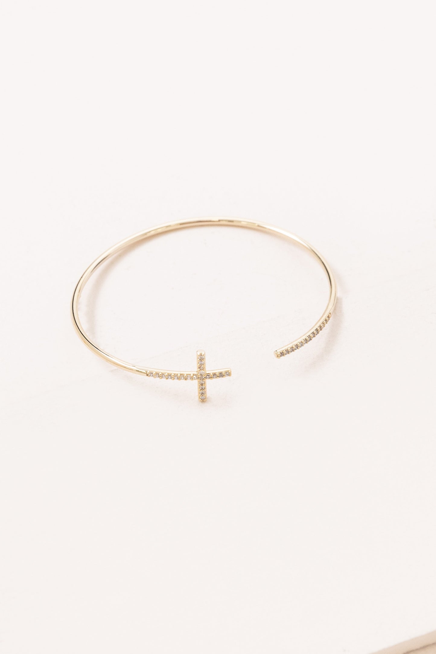 Cross Cuff Bracelet