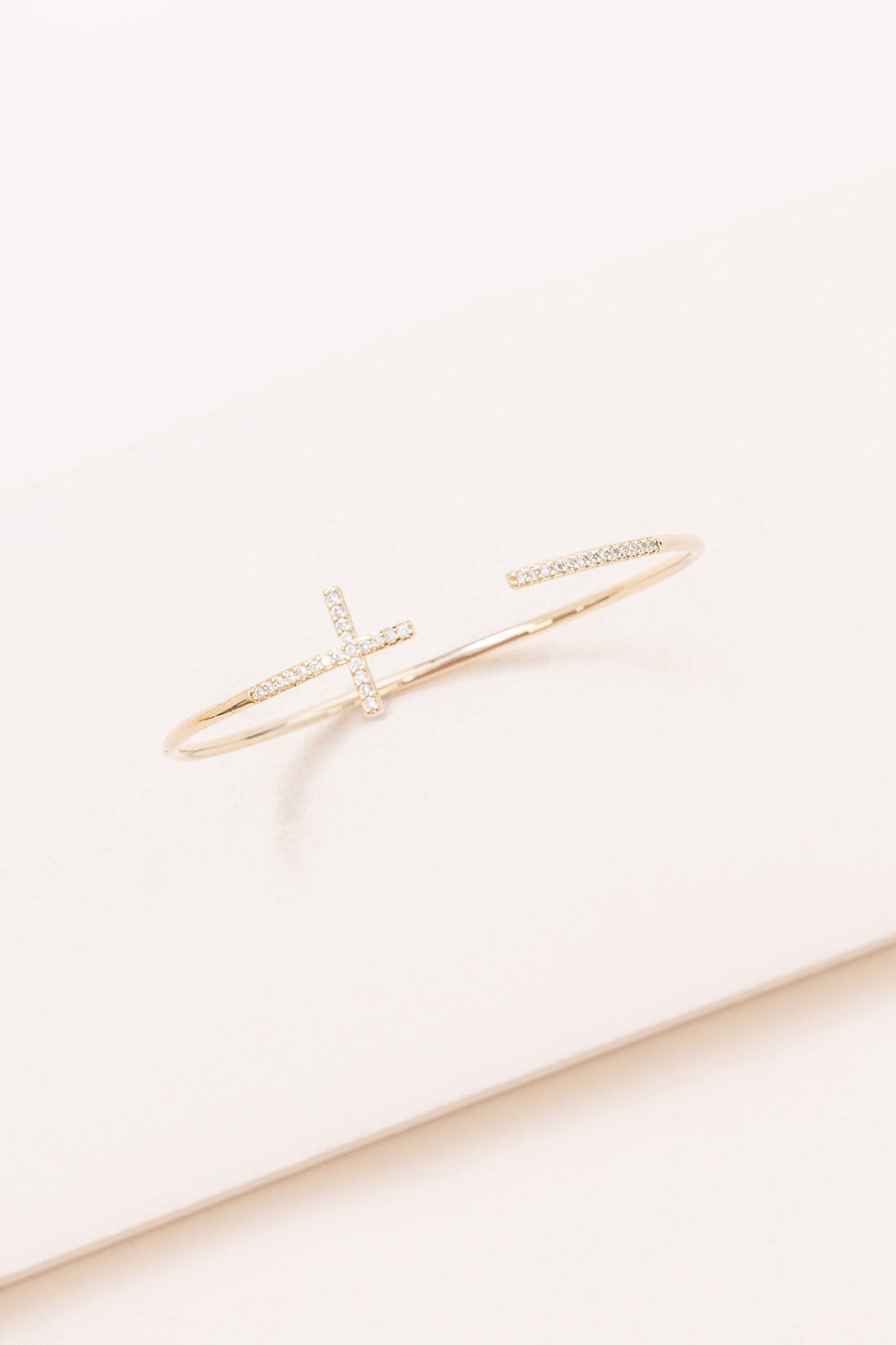 Cross Cuff Bracelet
