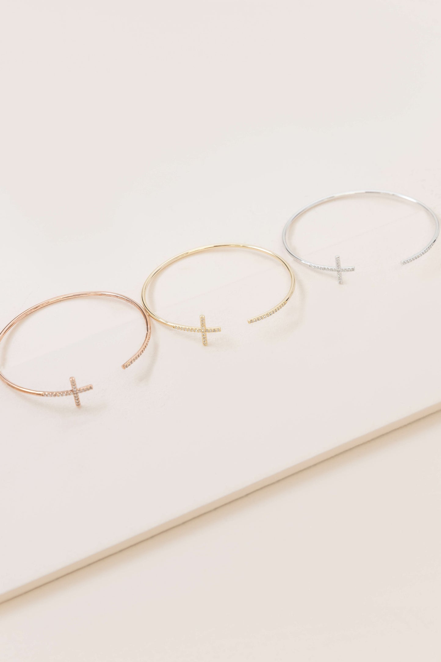 Cross Cuff Bracelet