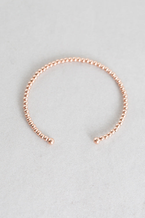 Shay Cuff Bracelet | Rose Gold (18K)