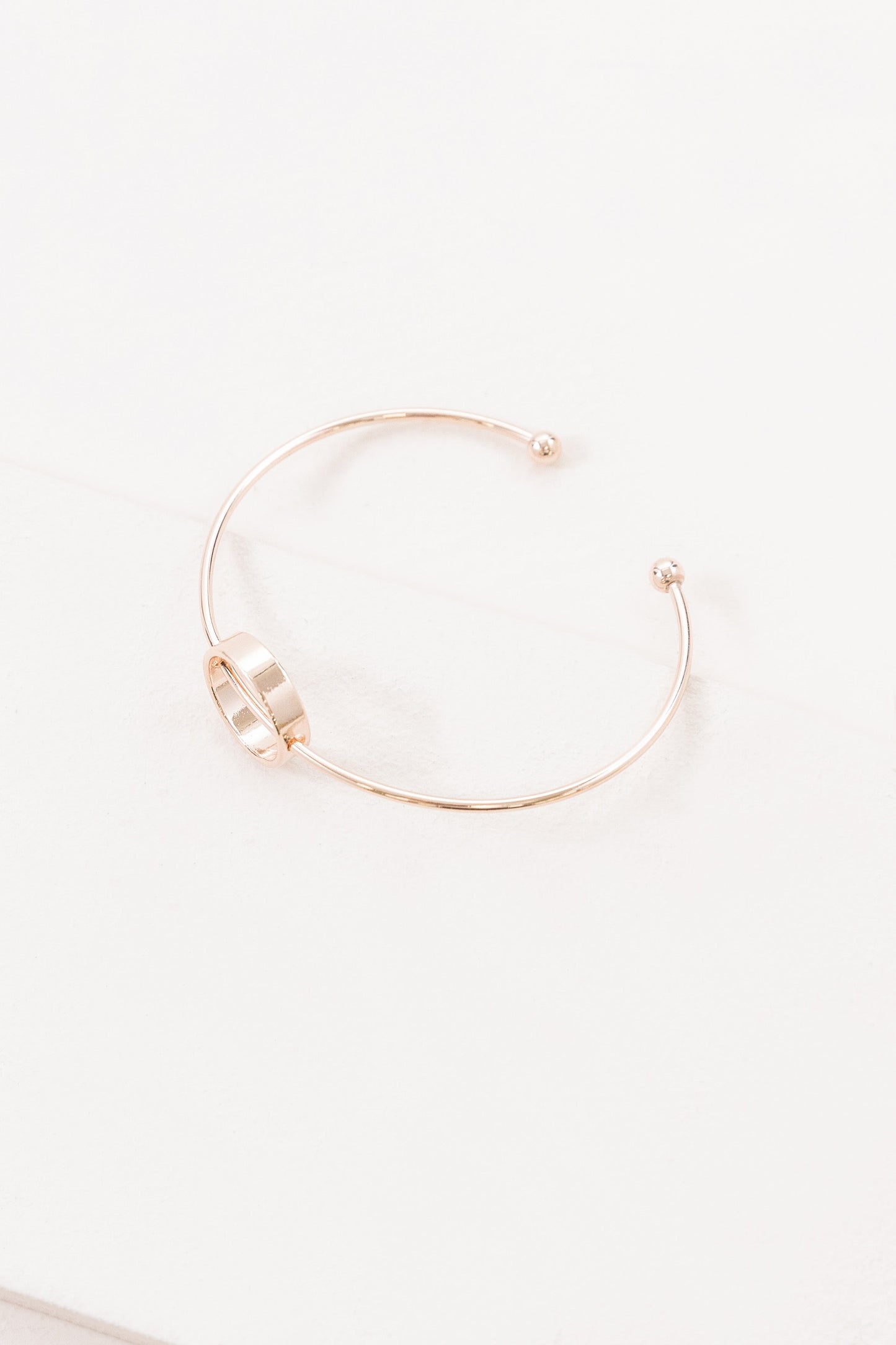 Divided Circle Cuff Bracelet