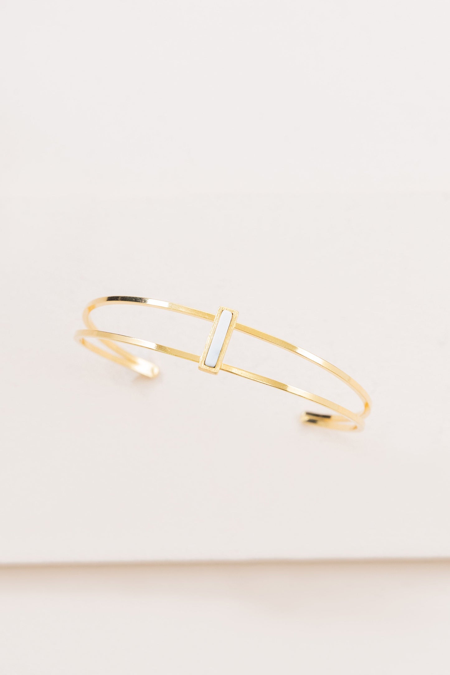 Sparta Stone Cuff Bracelet