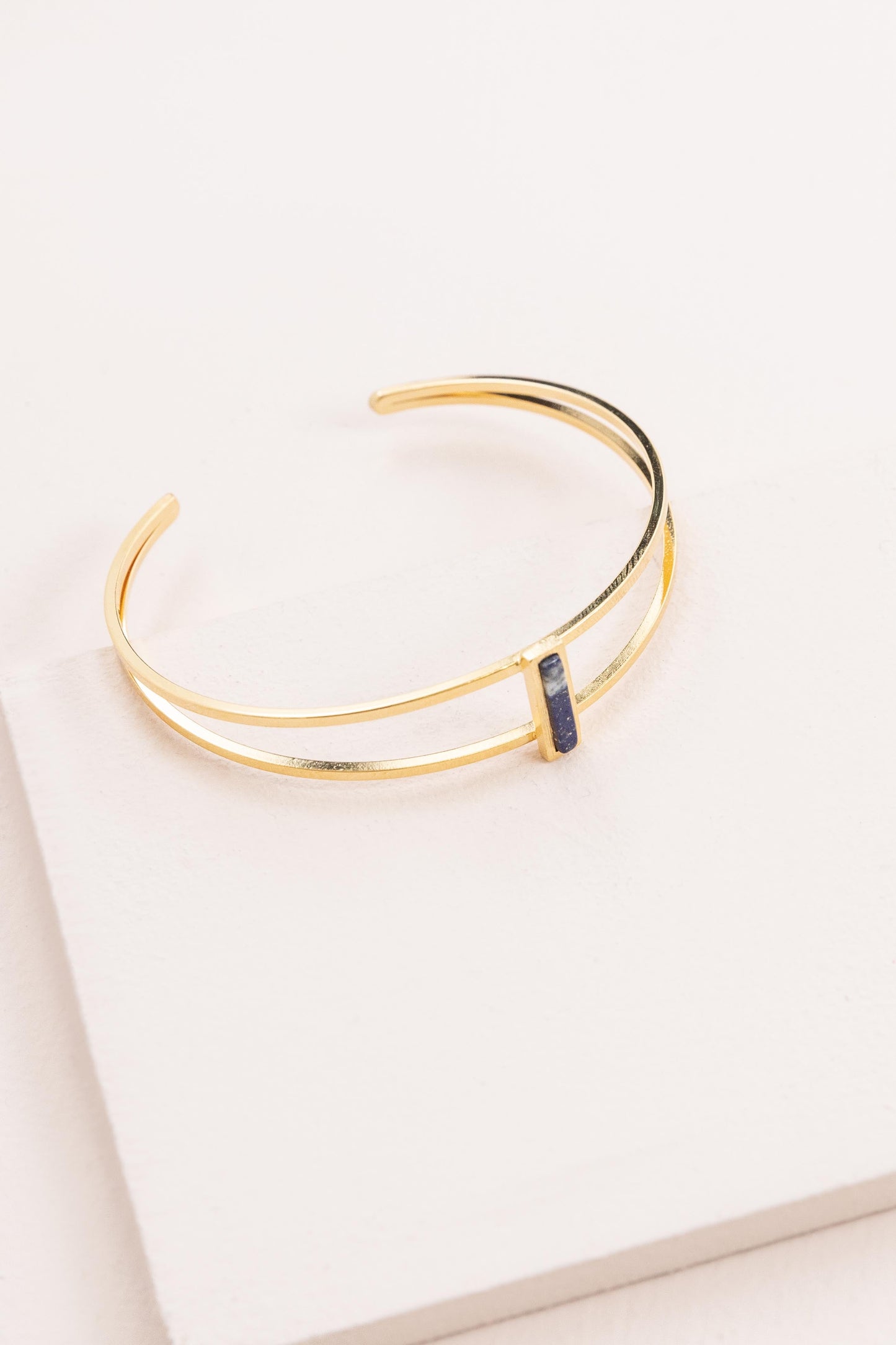 Sparta Stone Cuff Bracelet
