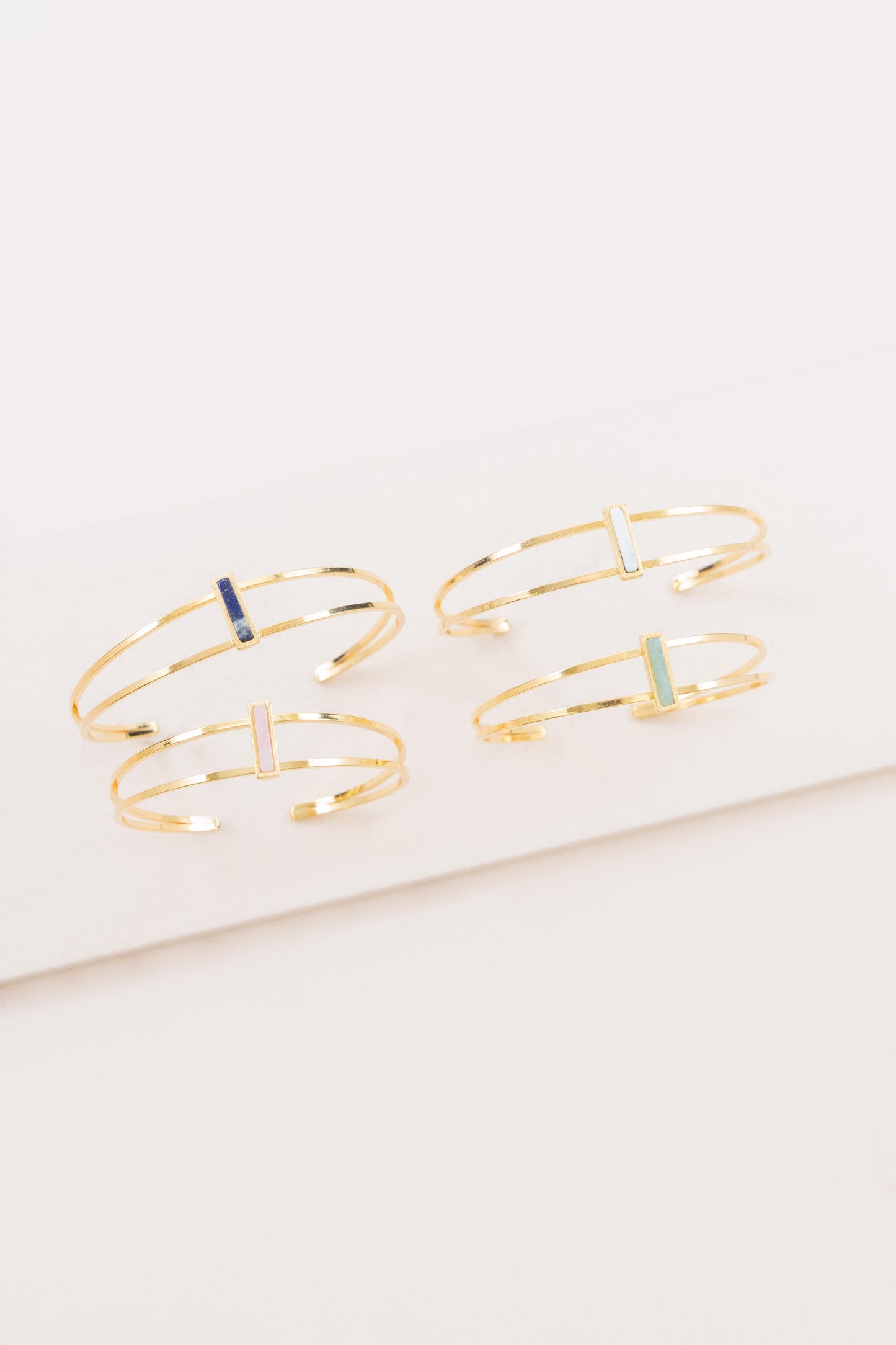 Sparta Stone Cuff Bracelet