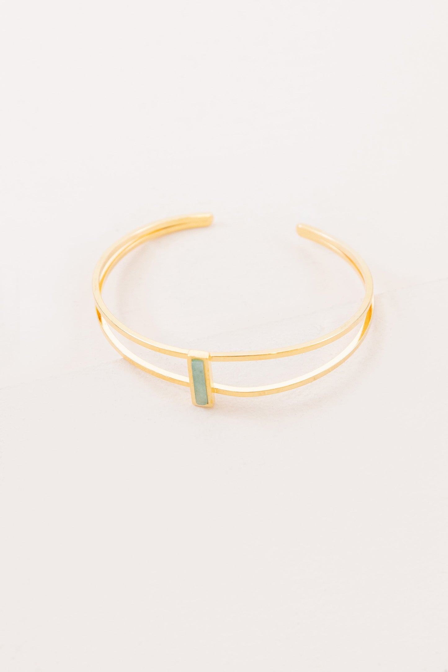 Sparta Stone Cuff Bracelet