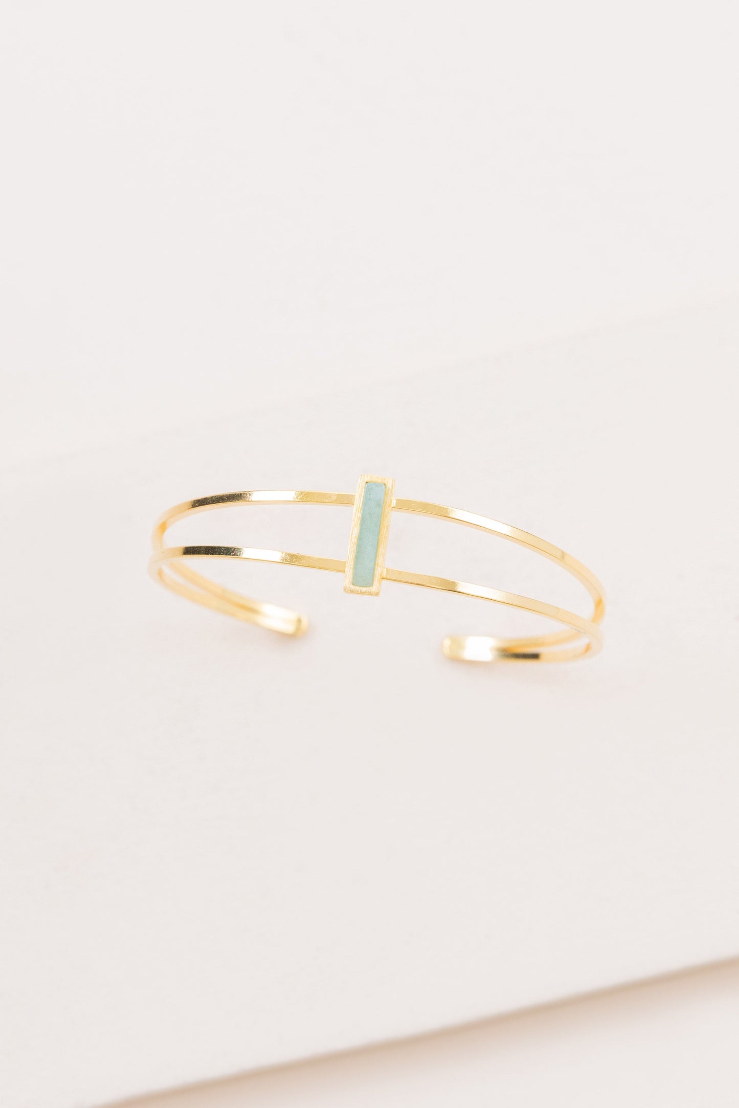 Sparta Stone Cuff Bracelet
