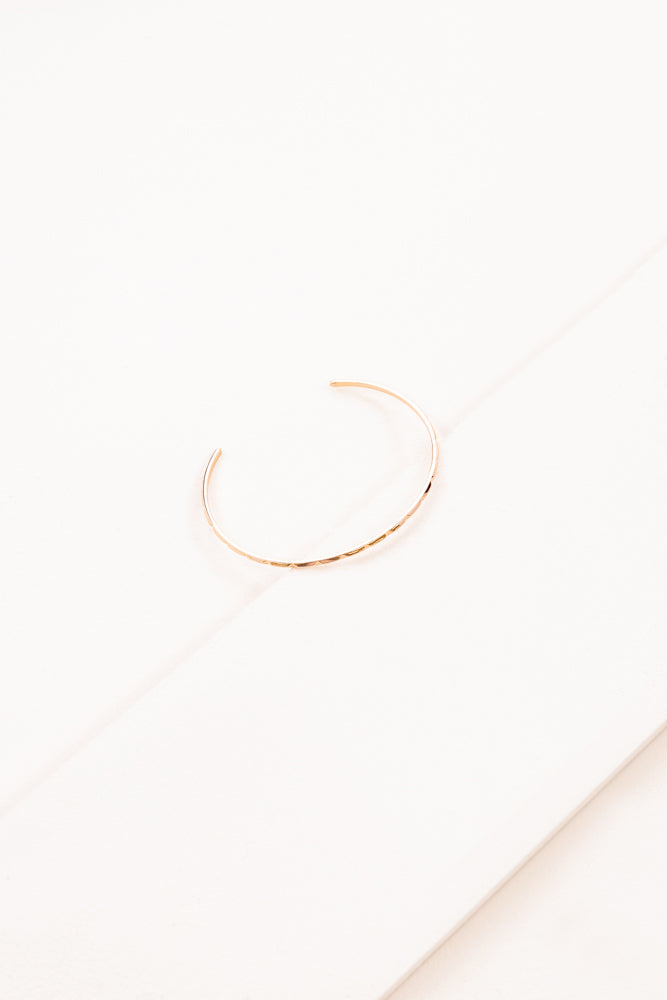 Stay Classy Cuff Bracelet | Rose Gold (14K)