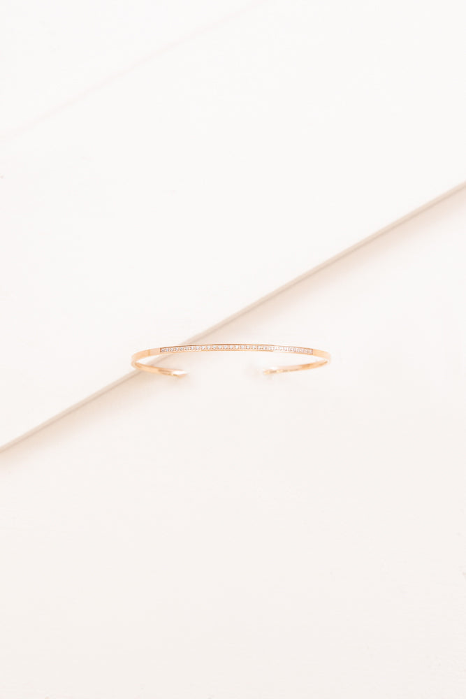 Soul Seeker Cuff Bracelet | Rose Gold (14K)