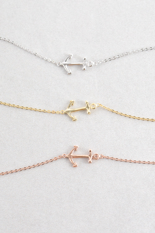 Anchor Bracelet (18K & 24K)