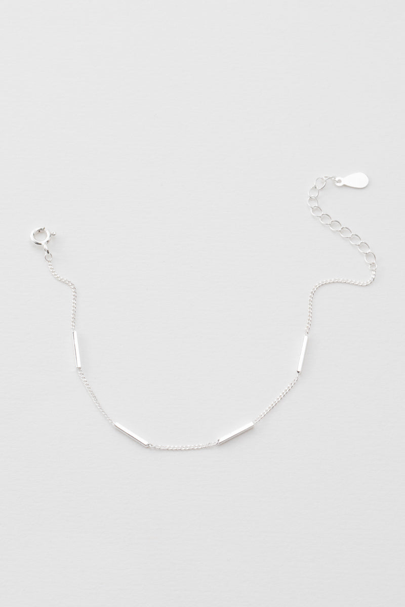 Draw the Line Bracelet | Silver  (sterl.)