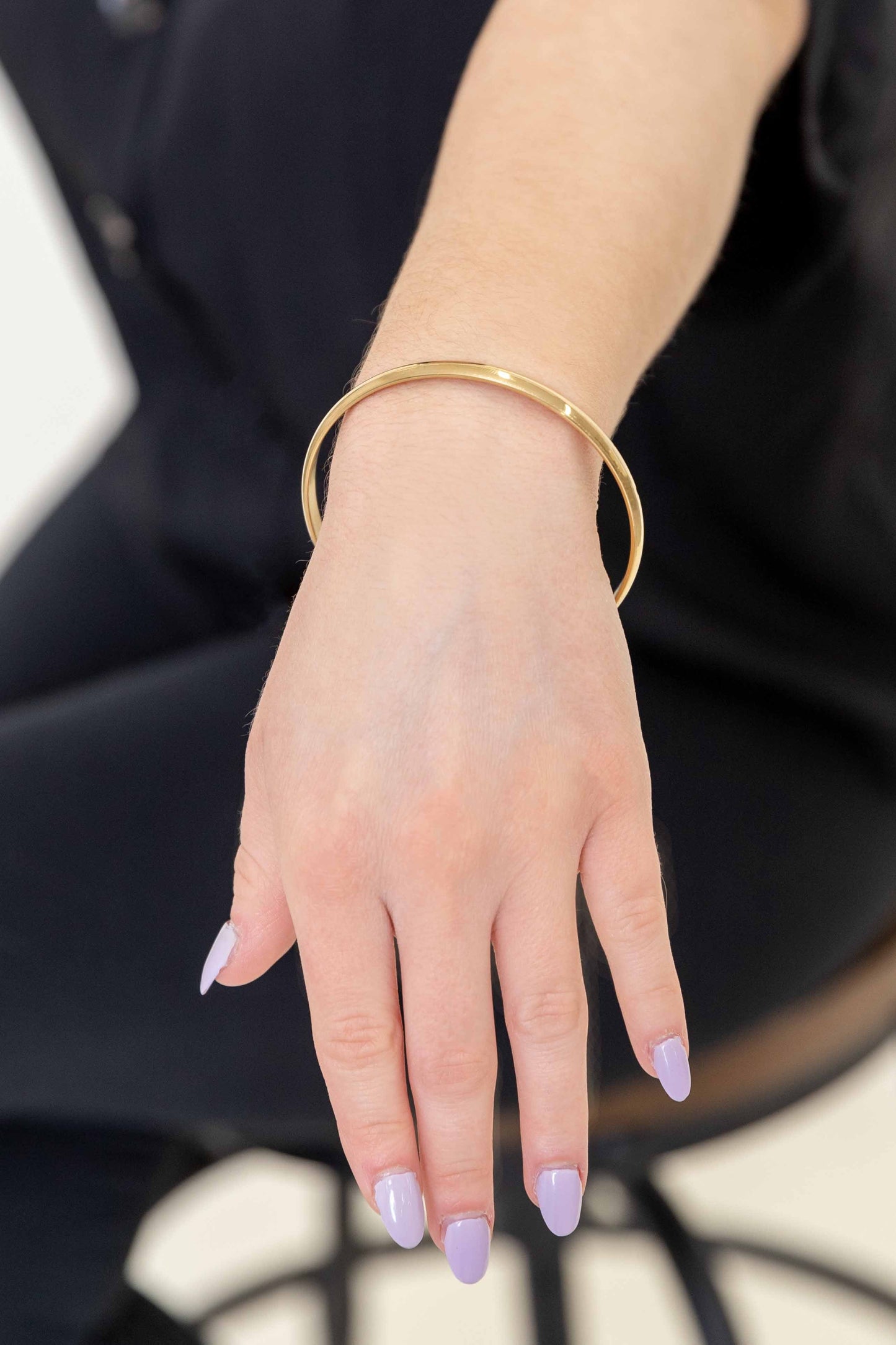Dance Around Bangle Bracelet (14K)