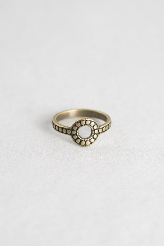 Burnished Karma Ring