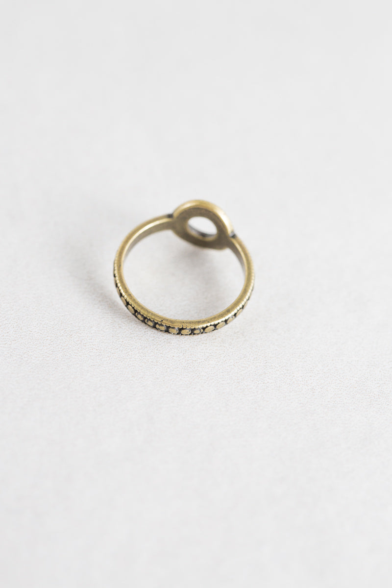 Burnished Karma Ring