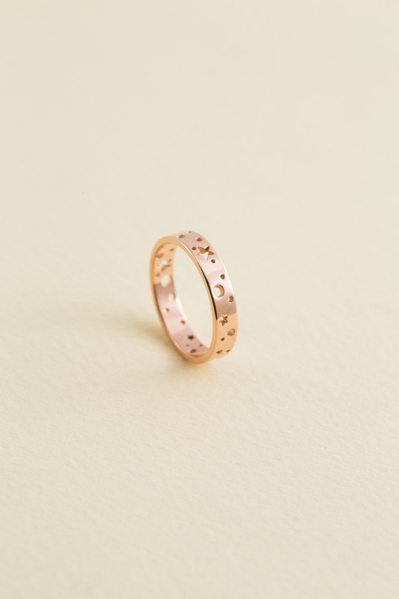 Night Wonder Ring | Rose Gold (14K)