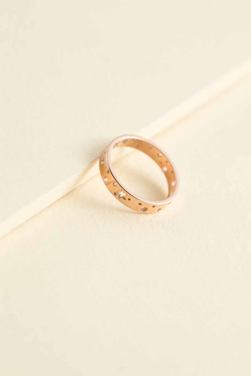 Night Wonder Ring | Rose Gold (14K)