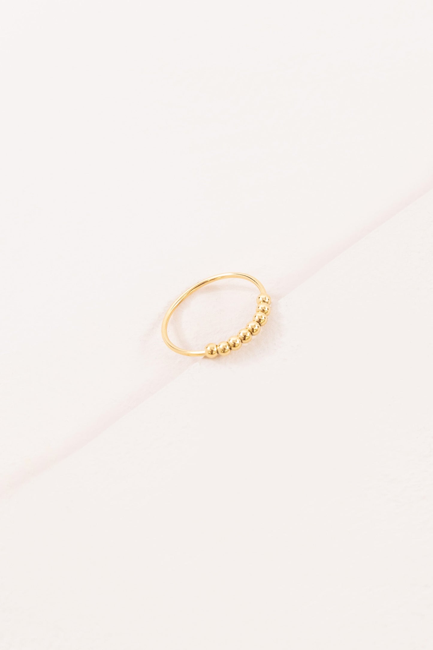 Veria Beaded Ring | Gold (18K)